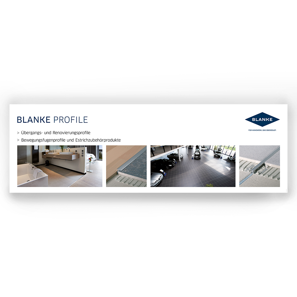 Produktbild: BLANKE KOPBLECHBEKLEBUNG Profile