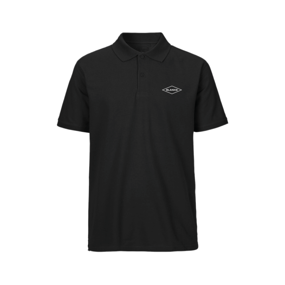Produktbild: Blanke Polo Shirt in schwarz mit Blanke Logo